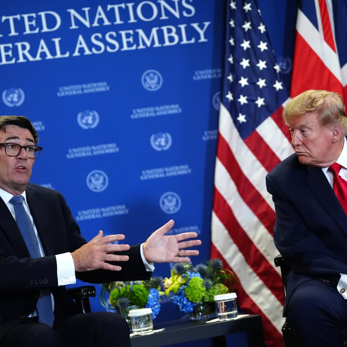 Burnham navega por rápidos diplomáticos na primeira reunião com Trump, mas águas turbulentas ainda estão à frente