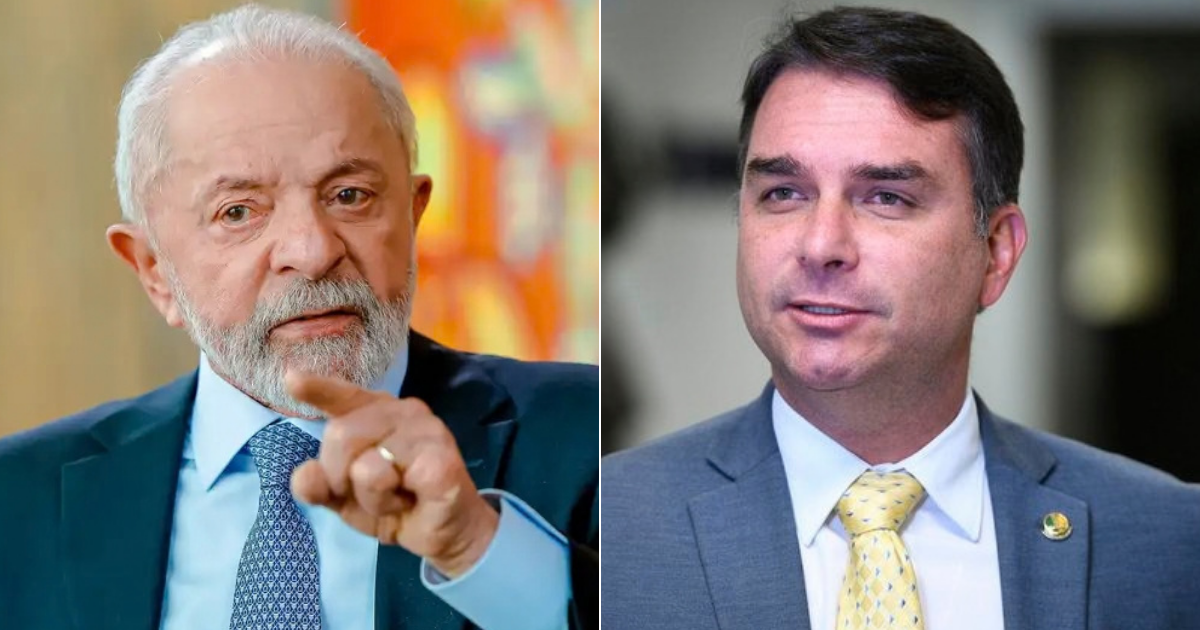Pesquisa AtlasIntel: Lula tem 47,7% das intenções de voto no 2º turno; Flávio, 47,4%; cenário é de empate técnico
