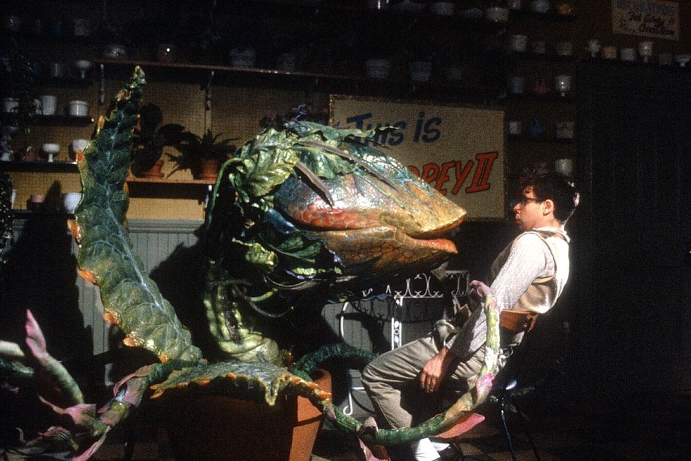 O longa A Pequena Loja dos Horrores é um clássico do terror infantil lançado em 1986 — Foto: Reprodução/IMDb