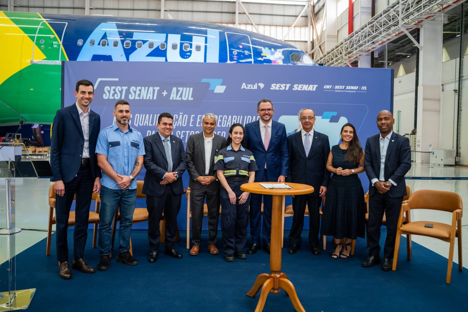 Parceria quer contribuir para a formação de novos talentos e ampliar oferta de mão de obra qualificada Azul