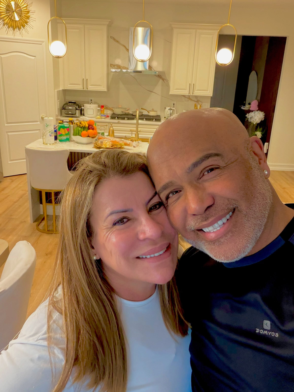 Geralda Helena e Rick nos EUA — Foto: Reprodução/Instagram