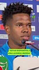 Estevão também falou que tem se cuidado bastante
