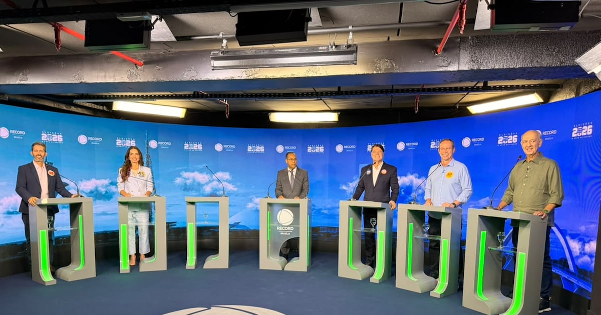 Confira os destaques do debate da RECORD com candidatos ao governo do Distrito Federal
