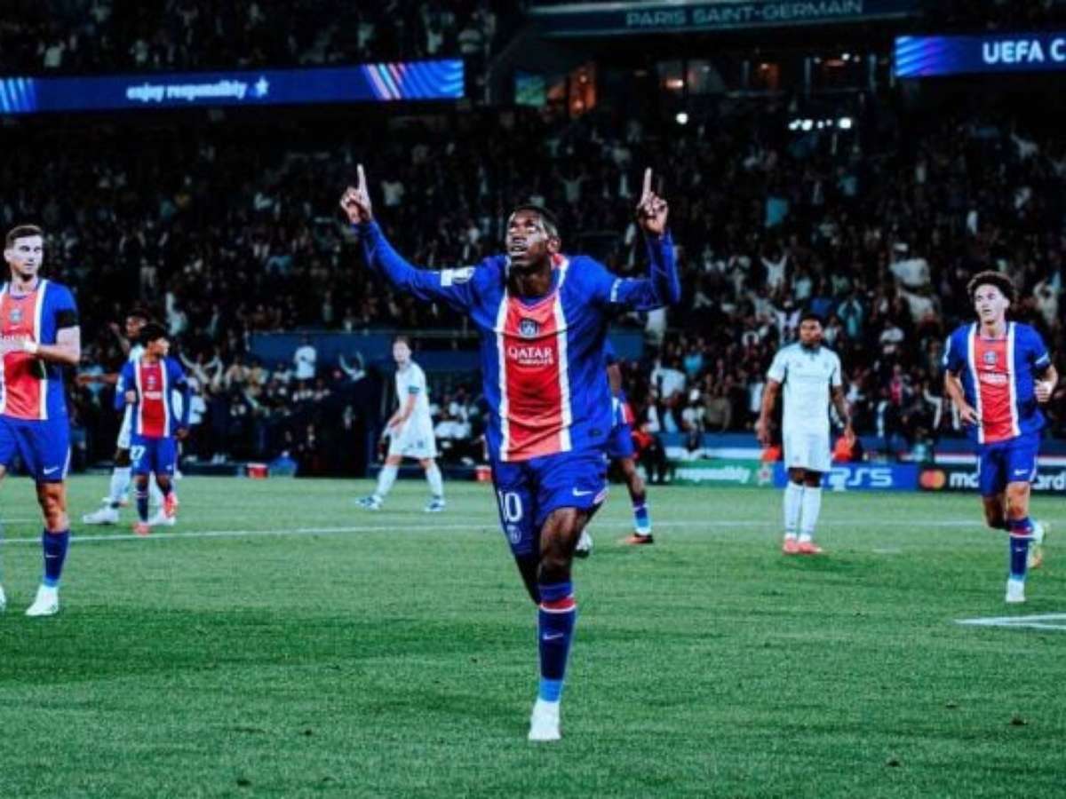 Bicampeão, PSG estreia na Champions com goleada