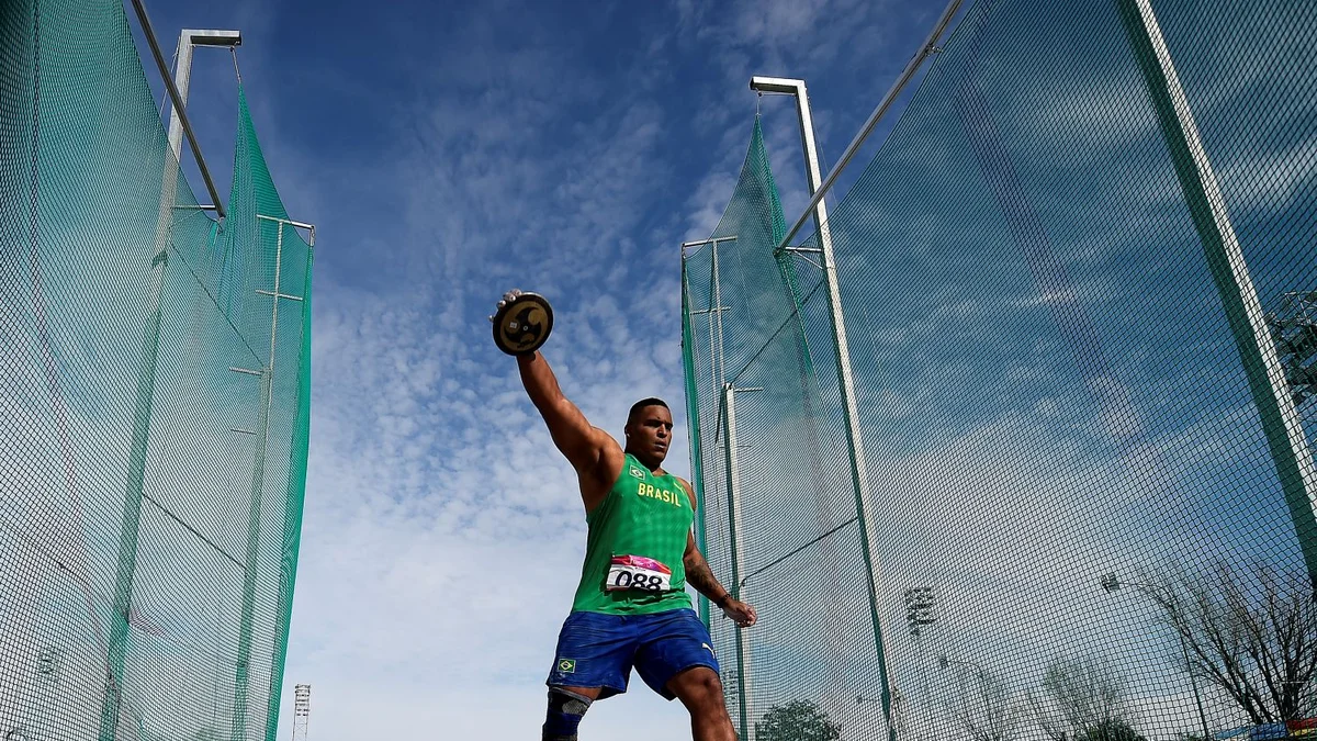 Jogos Sul-Americanos: Wellinton Fernandes leva prata no lançamento de disco