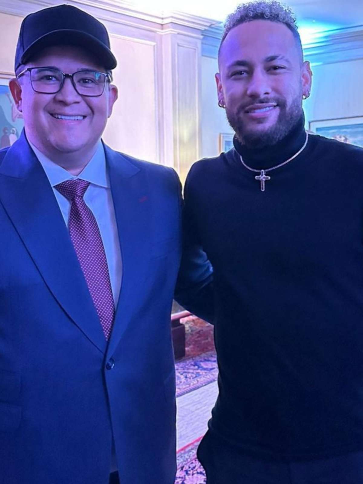 Neymar se pronuncia após morte do seu mentor, Bruno Avelar, em acidente de helicóptero: ‘Me ajudou demais’