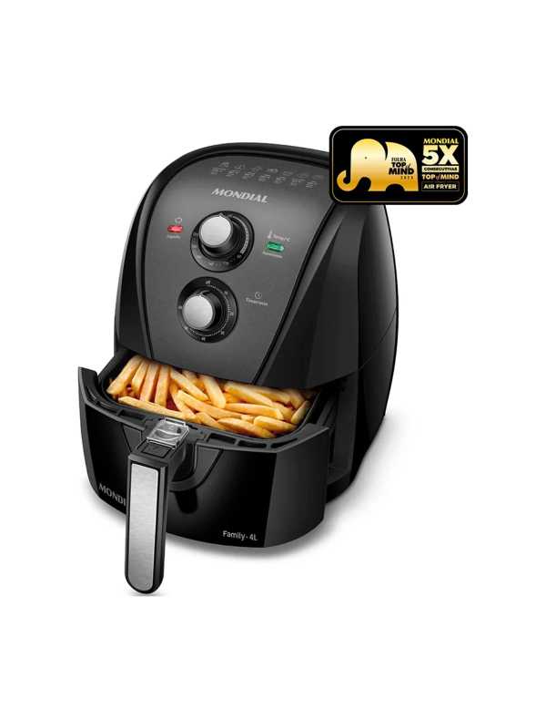 Imagem da matéria: Air fryer mais vendida do Mercado Livre tem nota 4,9 de 5 em 80 mil reviews