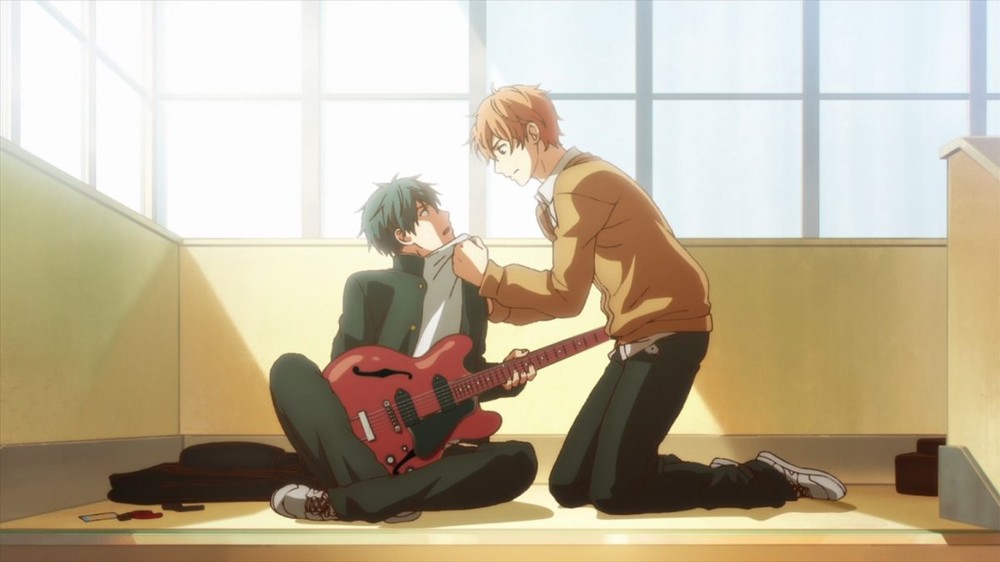 Given é um anime japonês BL que segue dentro de uma temática musical — Foto: Reprodução/IMDb