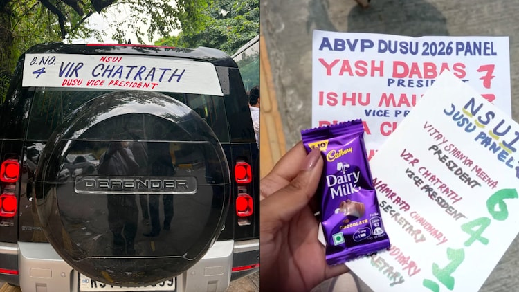DUSU elections 2026, DUSU election spending, DUSU funding, DUSU polls, Delhi University elections, DUSU campaign expenditure, Rs 5000 DUSU limit, student politics, ABVP, NSUI, Deepanshu Shokeen, Sunny Kumar IIT Delhi, DUSU money power