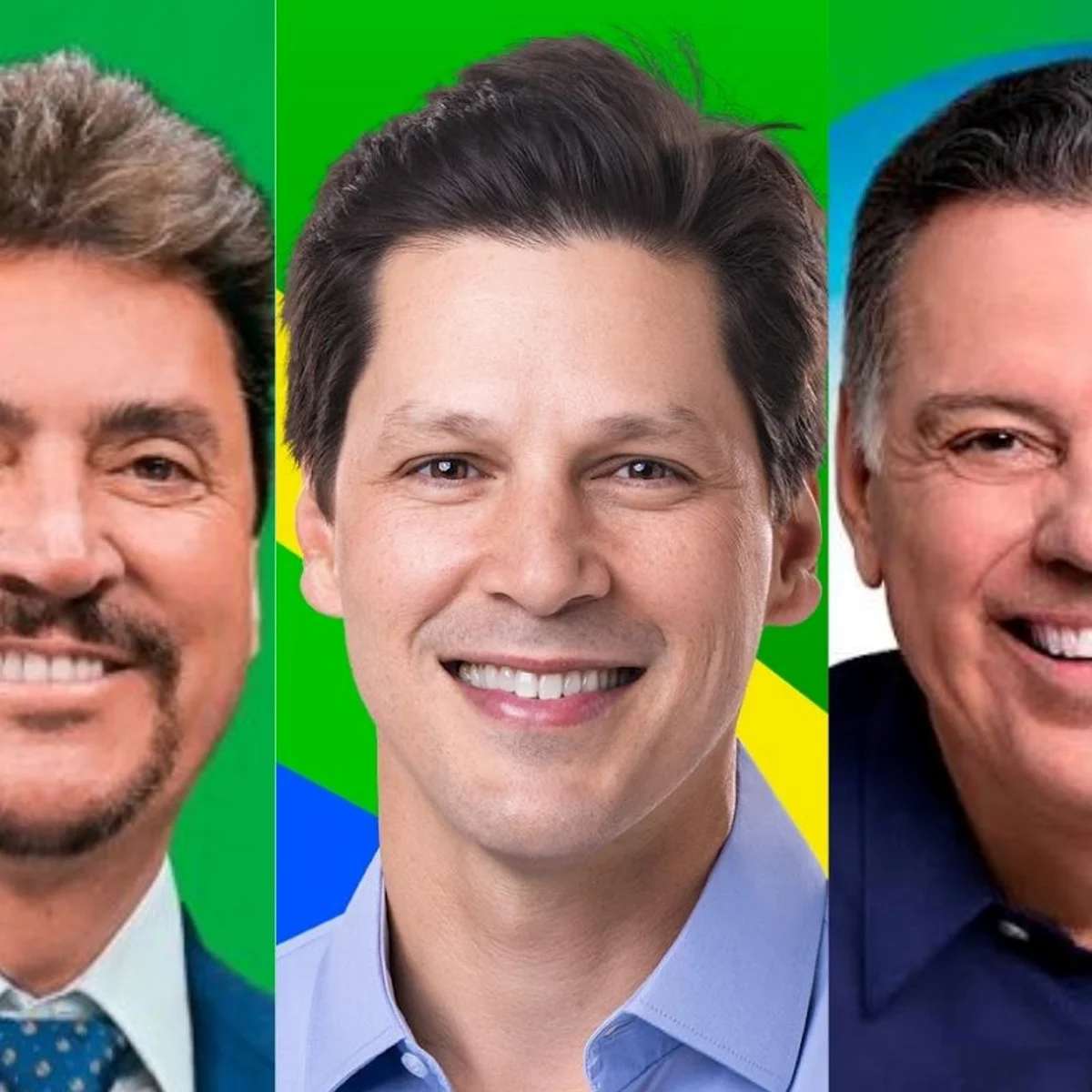 Real Time: em Goiás, Daniel Vilela tem 46%, Wilder soma 19% e Marconi, 18%