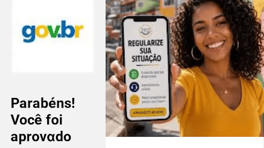 Exemplo de anúncio falso detectado no Google