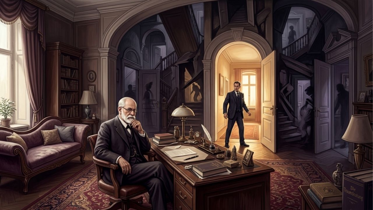 Sigmund Freud e a Psicanálise, em reflexão sobre a mente: “O ego não é o senhor em sua própria casa.”