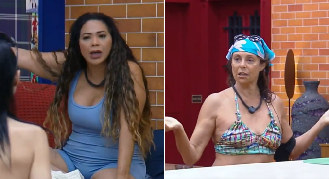 Darlin Ferrattry confronta Giovanna Gold sobre o ‘chupa que é de uva’: ‘Para de ser escrota!’