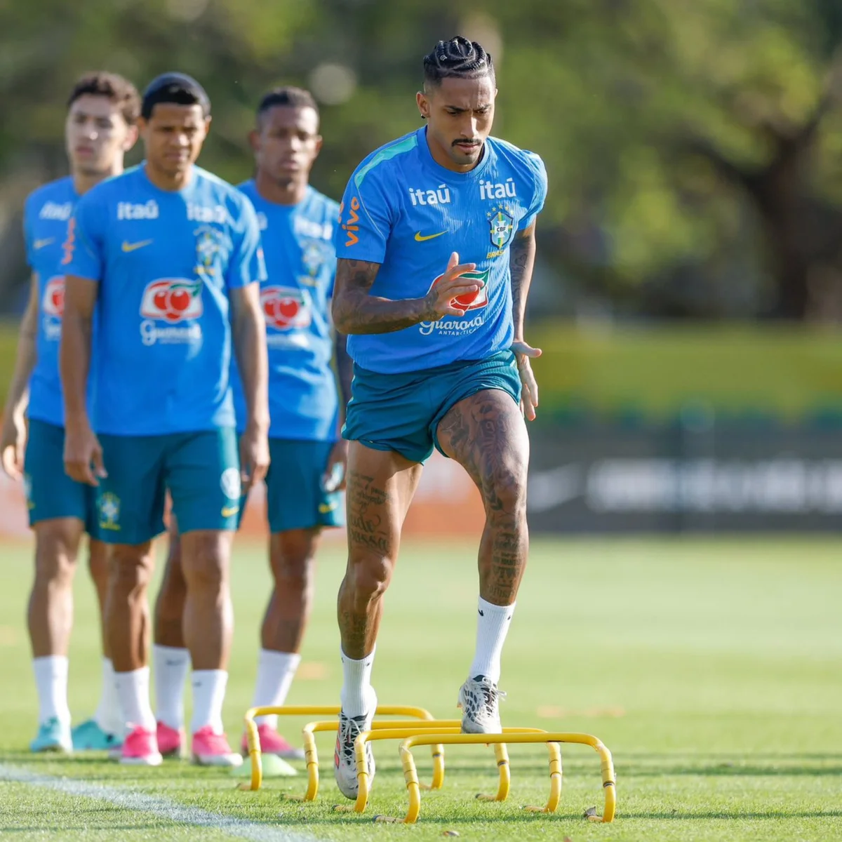 Veja como foi o treino da Seleção Brasileira nesta terça-feira (22/9)