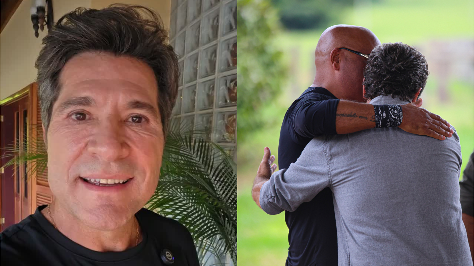 Daniel lamenta a morte de Rick e posta &uacute;ltima foto que tirou com o amigo