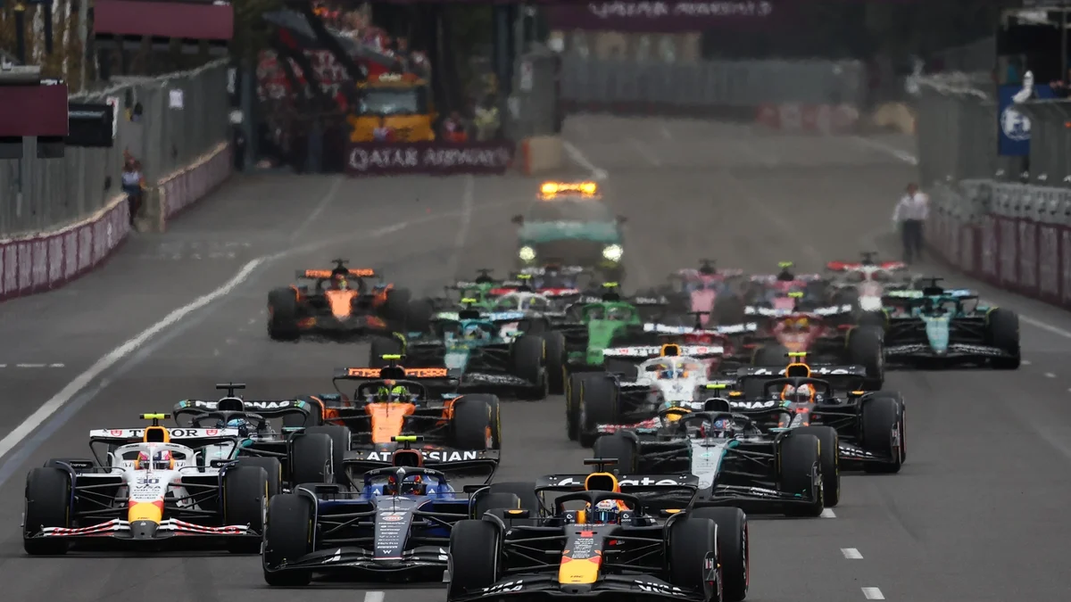 F1: por feriado local, GP do Azerbaijão será disputado no sábado