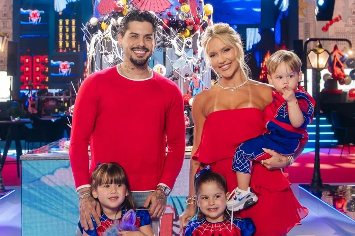 Zé Felipe é detonado após erro gramatical em fala sobre escola dos filhos