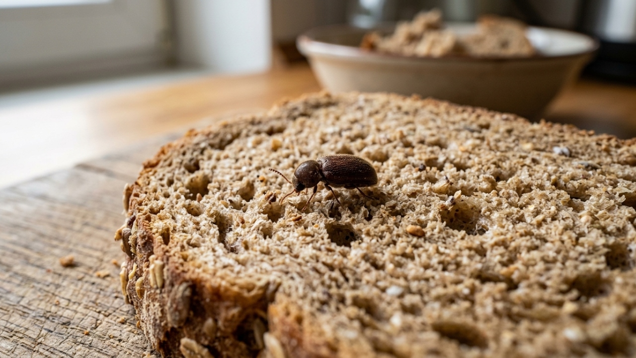 Besouro-do-pão, o pequeno inseto marrom que você encontra em casa: por que ele aparece e como eliminá-lo