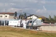 Momento em que criança é levada para Hugol