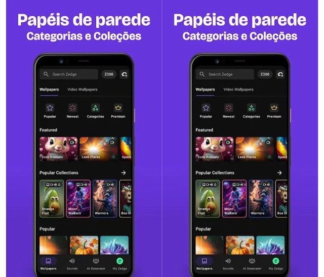 10 apps de papel de parede para personalizar o seu celular