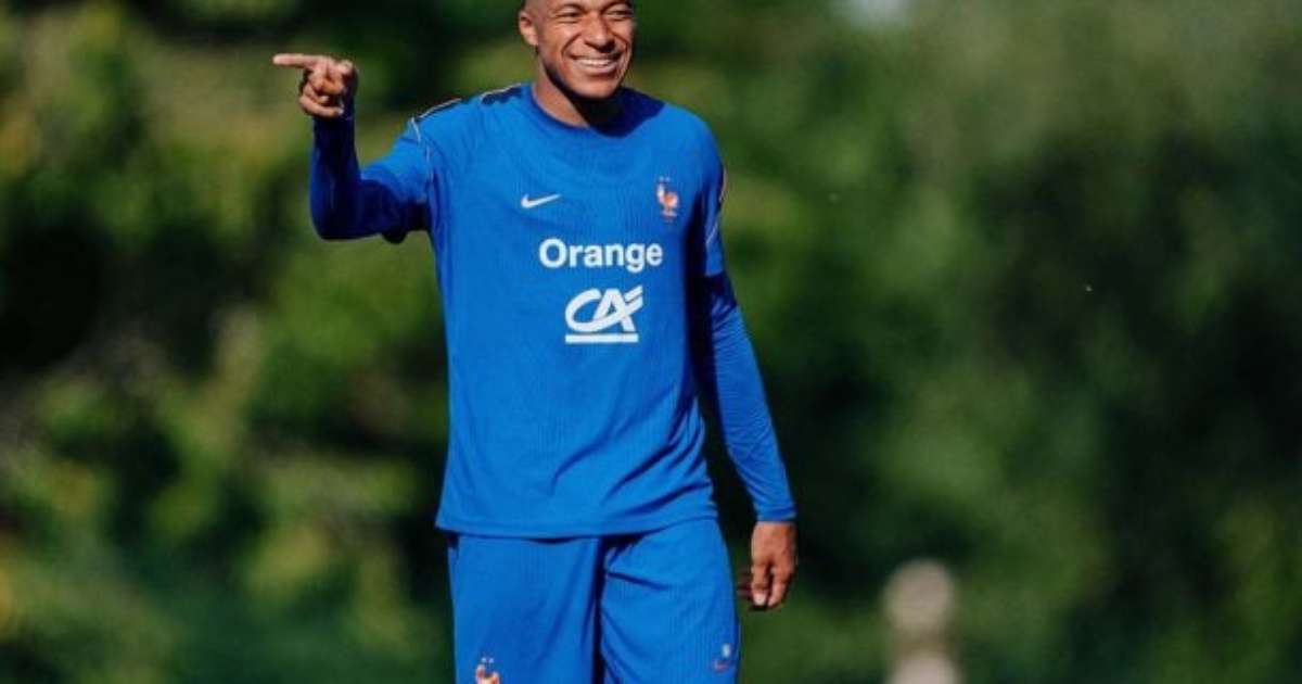 Gripe tira Mbappé de treino antes de estreia na Liga das Nações