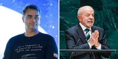 Fl&aacute;vio Bolsonaro pede ao TSE que Lula seja impedido de usar discurso na ONU em campanha eleitoral Foto: Montagem: Estad&atilde;o Conte&uacute;do e Ricardo Stuckert