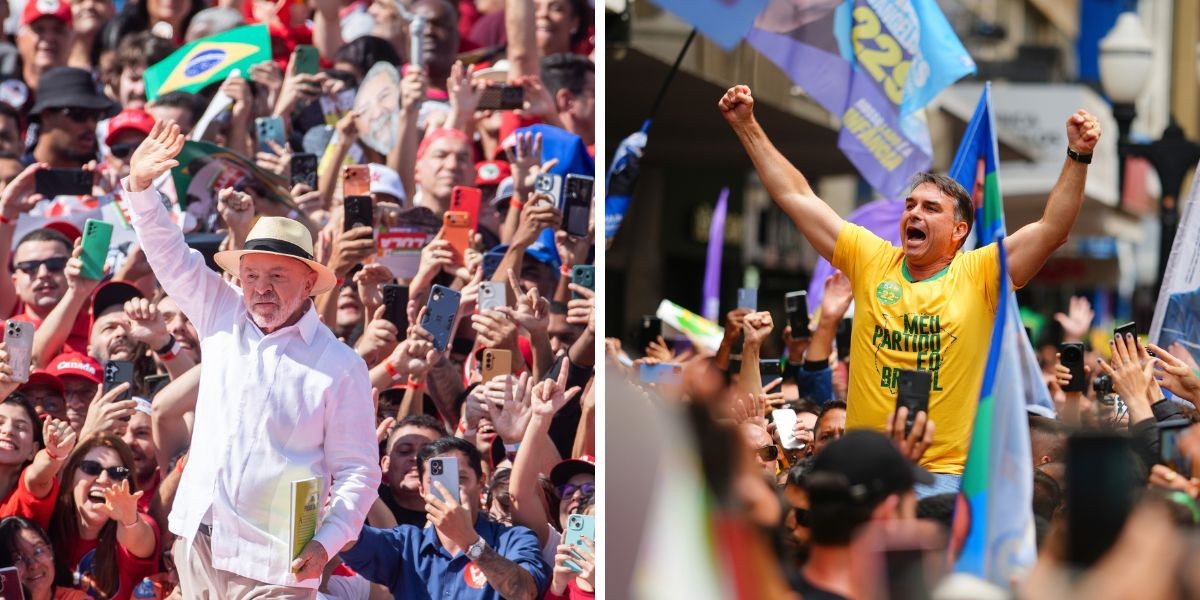 Quaest: Flávio atrai 40% dos votos de Renan Santos; Lula é escolhido por 34% dos eleitores de Augusto Cury