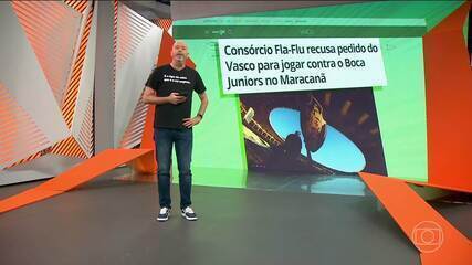 Consórcio Fla-Flu recusa pedido do Vasco pra jogar contra o Boca no Maracanã