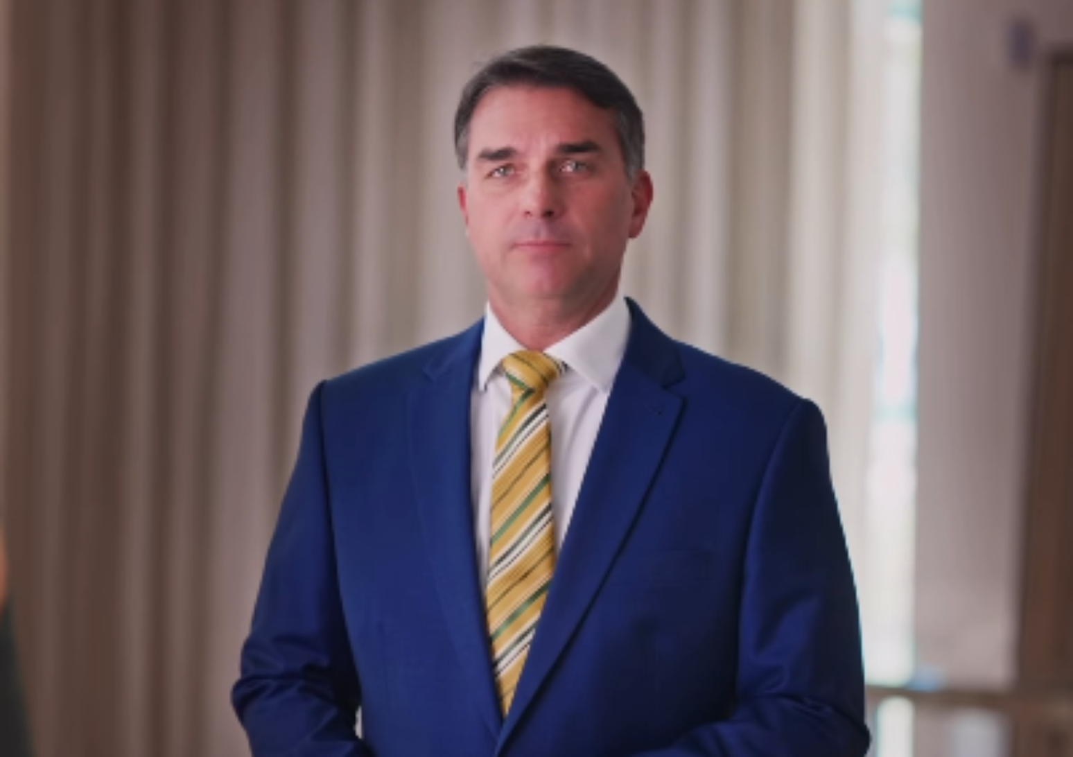 O candidato Flávio Bolsonaro