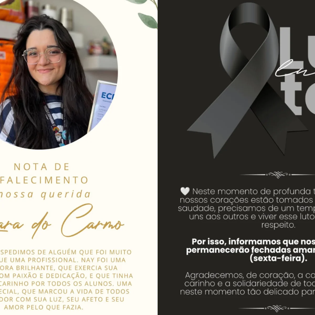 Professora morre após cair enquanto tentava ajudar aluno preso em banheiro