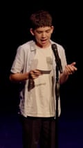'Dear ChatGPT': 12-year-old wins top youth prize at Australian Poetry Slam – video