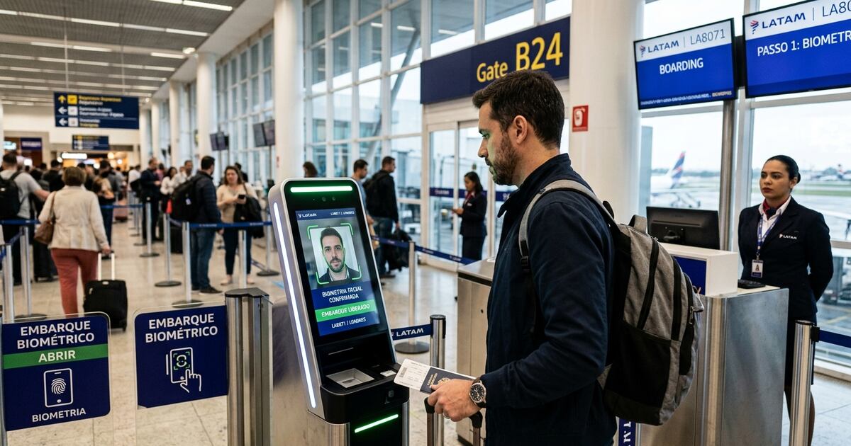 Biometria ganha espaço no embarque em portos e aeroportos brasileiros