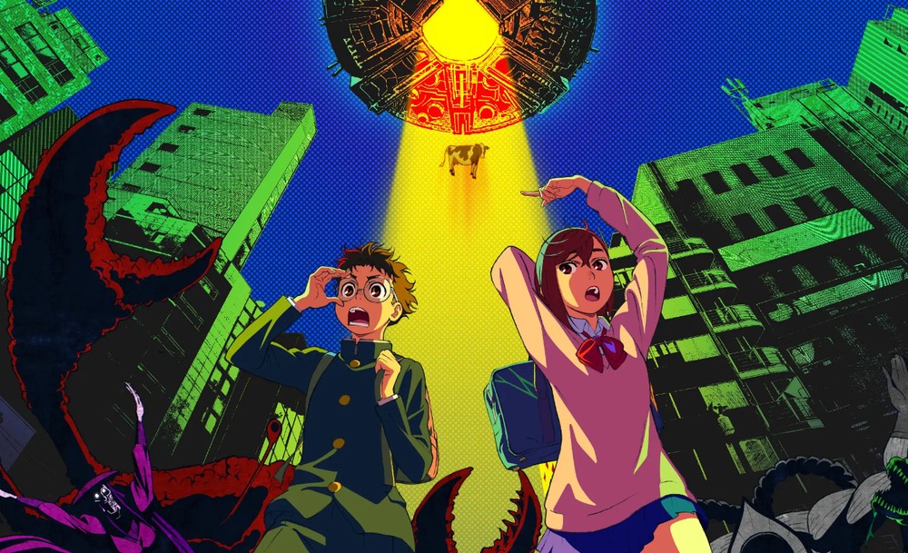 Dandadan é um anime japonês com uma proposta narrativa sobrenatural — Foto: Divulgação/Netflix
