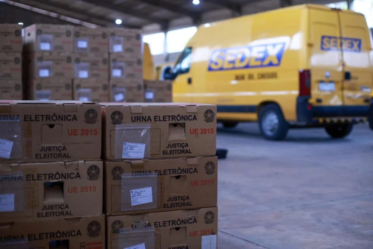 Distribuição de urnas no DF