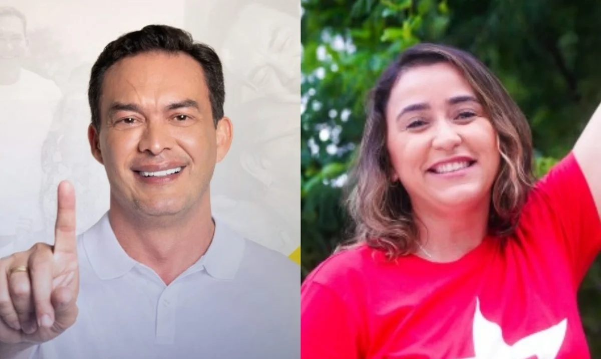 imagem colorida de styvenson valentim e samanda de lula