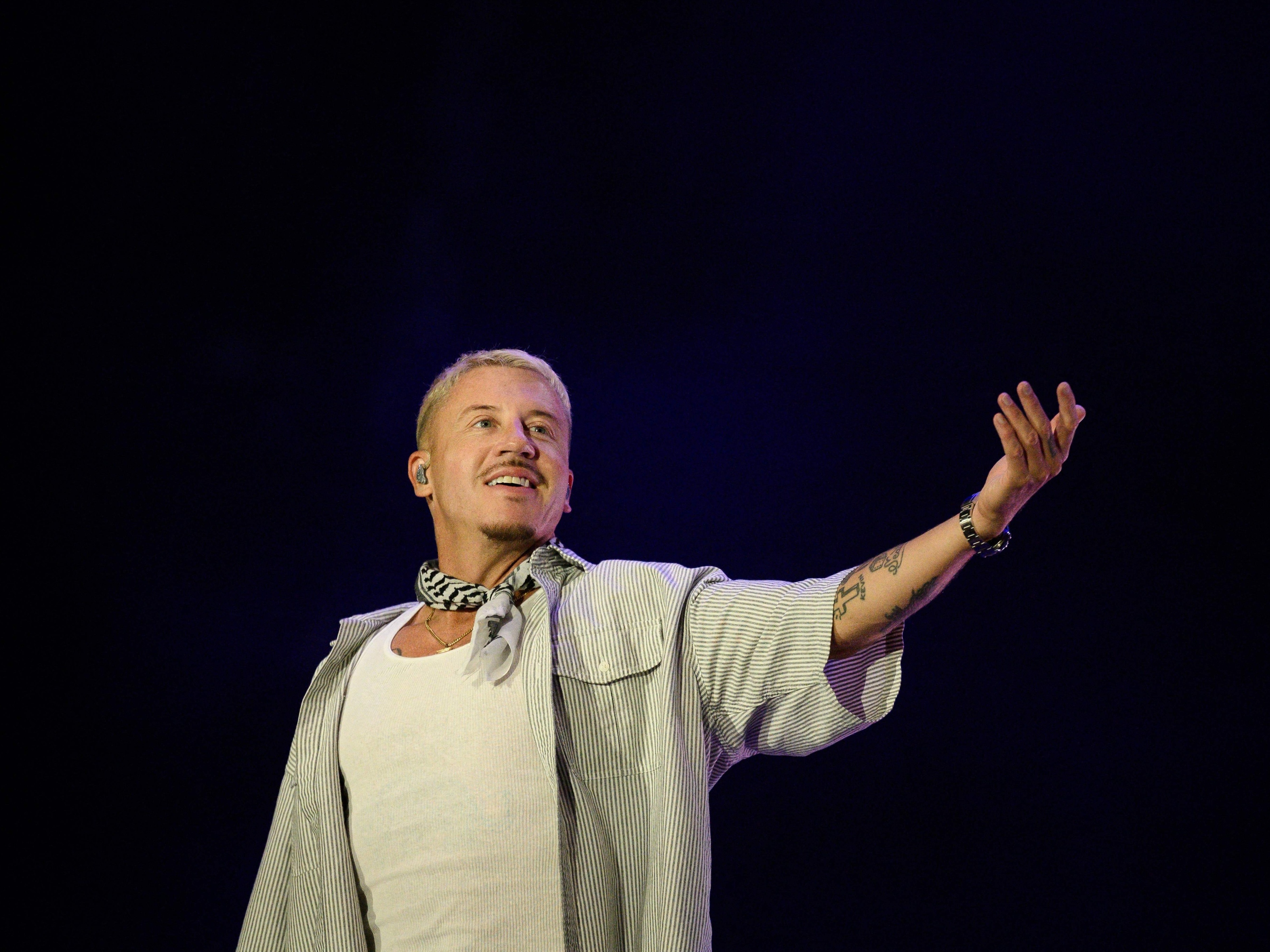 Macklemore estreia turnê 'Free Palestine' após saída de shows de Ed Sheeran