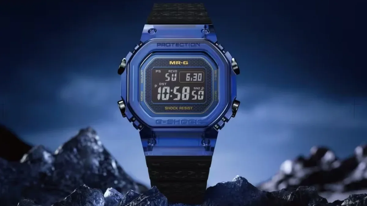 Imagem da matéria: Casio lança relógio de safira azul que custa mais que um Porsche