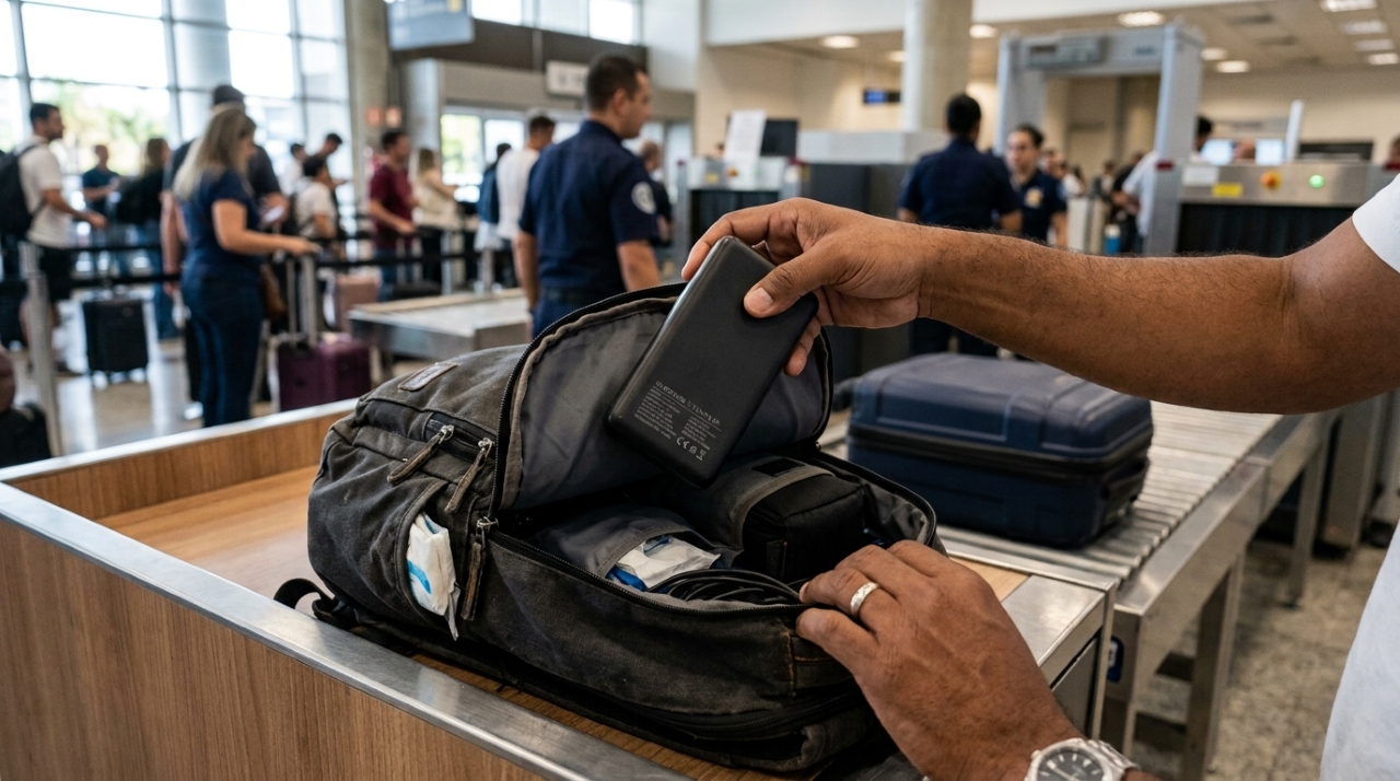 Quem trabalha no raio-X do aeroporto repete o mesmo aviso: power bank nunca pode ir na mala despachada, até 100 Wh embarca na bagagem de mão sem autorização, e a conta é simples, um modelo de 20.000 mAh a 3,7 volts tem cerca de 74 Wh, dentro do limite, enquanto acima de 160 Wh ele é proibido
