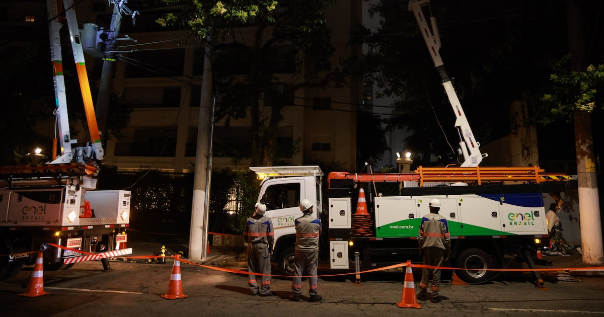 Enel é multada em R$ 11,4 milhões por apagões registrados em SP no final de 2025