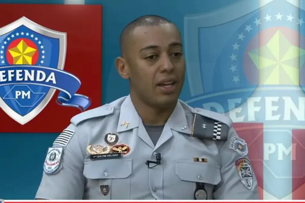 Policial Militar Henrique Velozo, que atirou na cabeça de Leandro Lo