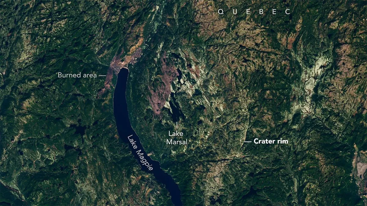 Google Maps ajuda homem a encontrar cratera de 390 milhões de anos