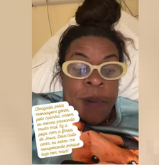 Cacau Protásio foi hospitalizada Foto: Reprodução/Instagram