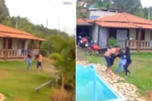 MG: mulher invade sítio em Caeté joga soda cáustica no ex e o esfaqueia