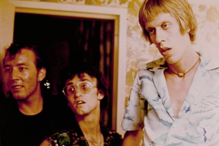 Michael Carman, Gary Waddell and Bruce Spence in Oz: A Rock’n’Roll Road Movie
